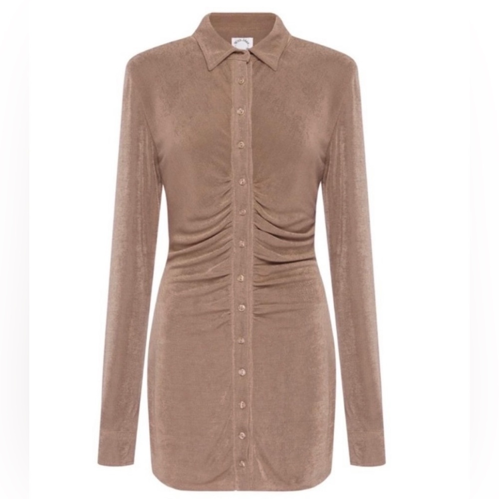 With Jean Andy Dress in Latte